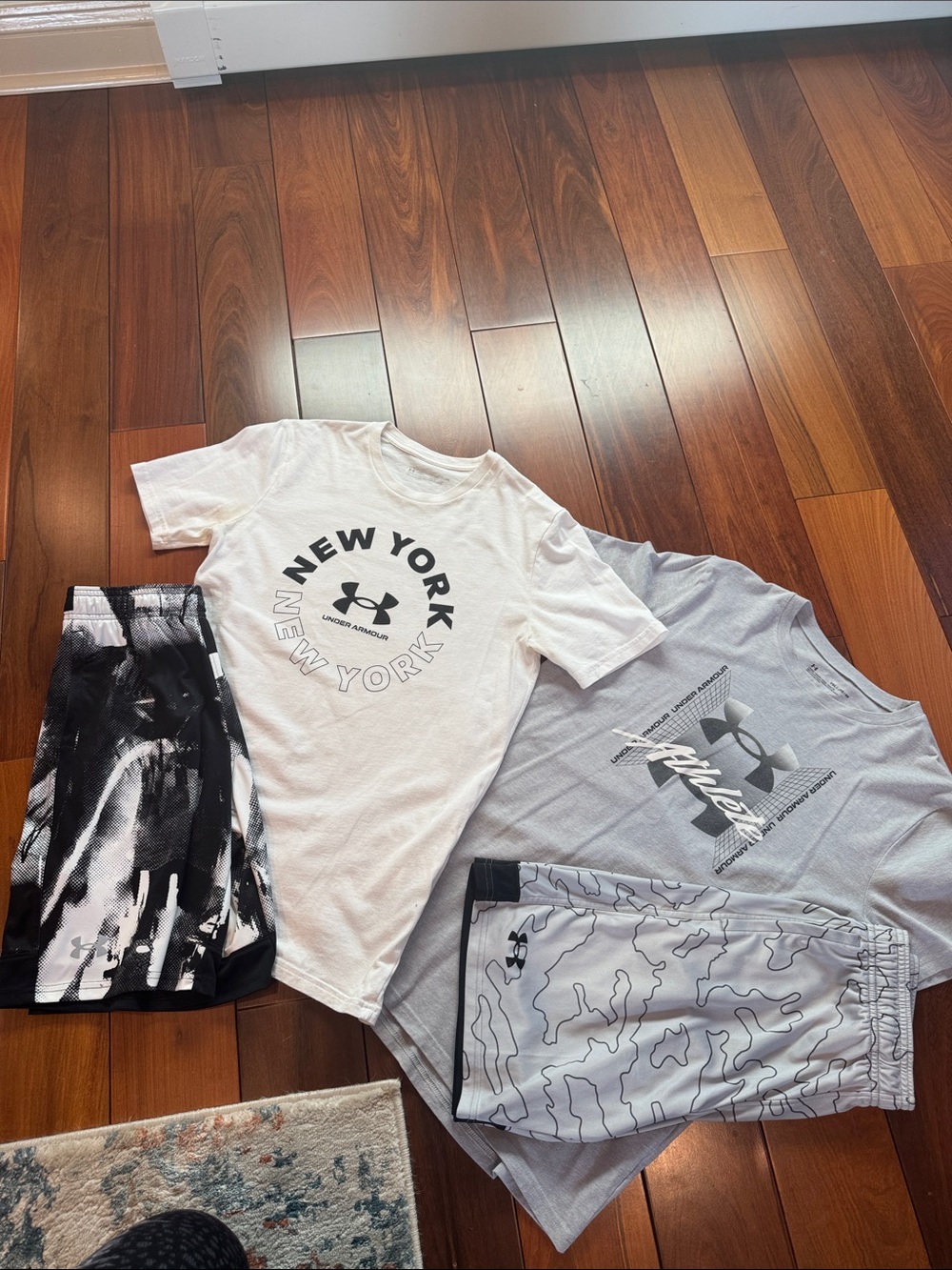 Under Armour youth t shirt and shirt sets